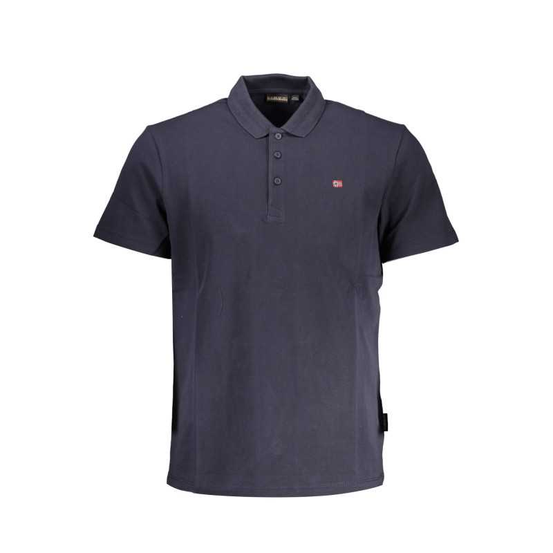 NAPAPIJRI POLO SHORT SLEEVE MAN BLUE