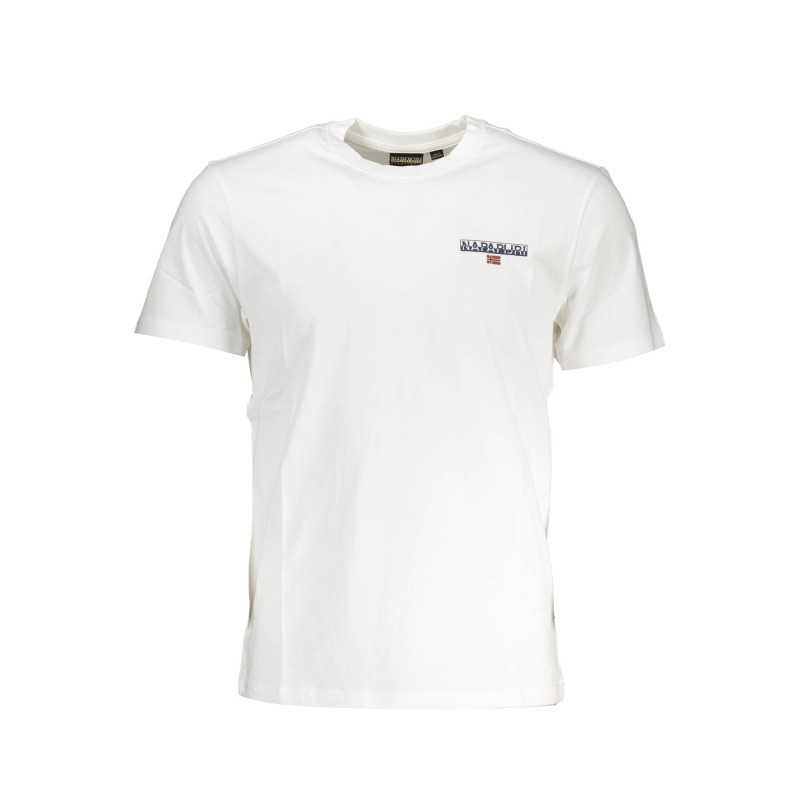 NAPAPIJRI T-SHIRT MANICHE CORTE UOMO BIANCO