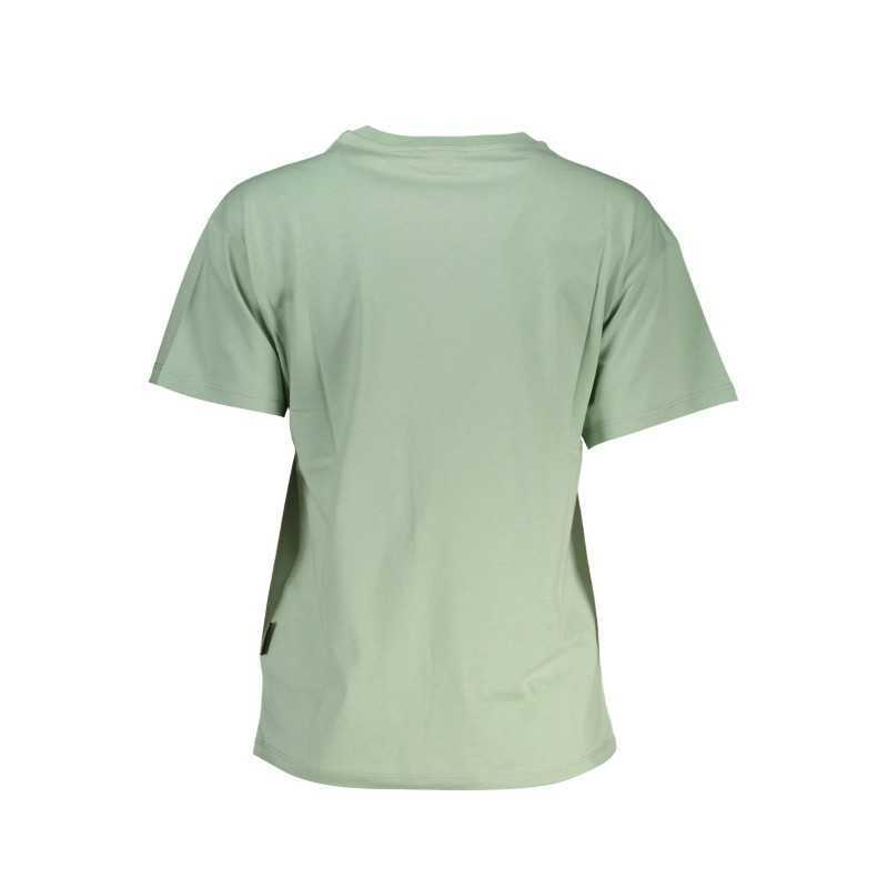 NAPAPIJRI T-SHIRT MANICHE CORTE DONNA VERDE