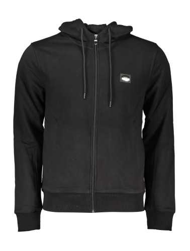 CAVALLI CLASS SWEATSHIRT WITH ZIP BLACK MAN