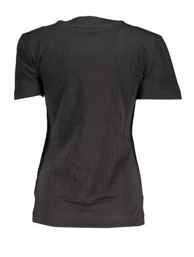 CALVIN KLEIN T-SHIRT MANICHE CORTE DONNA NERO