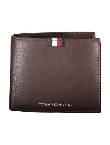 TOMMY HILFIGER PORTAFOGLIO UOMO MARRONE