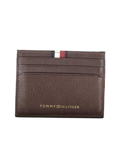 TOMMY HILFIGER PORTAFOGLIO UOMO MARRONE