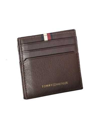 TOMMY HILFIGER PORTAFOGLIO UOMO MARRONE