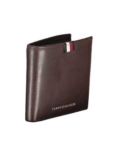 TOMMY HILFIGER PORTAFOGLIO UOMO MARRONE