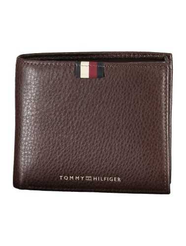 TOMMY HILFIGER PORTAFOGLIO UOMO MARRONE