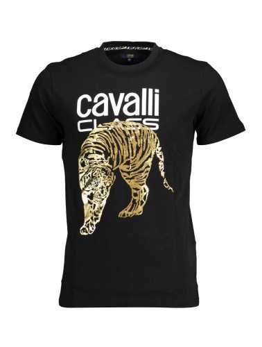 CAVALLI CLASS T-SHIRT MANICHE CORTE UOMO NERO