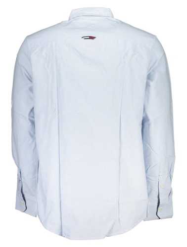 TOMMY HILFIGER CAMICIA MANICHE LUNGHE UOMO AZZURRO