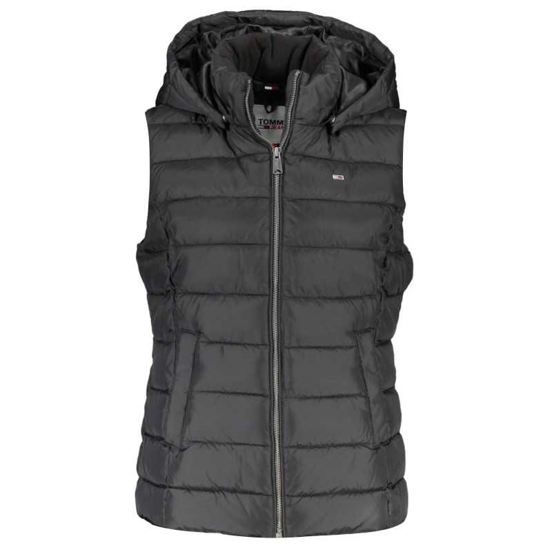 TOMMY HILFIGER SMANICATO DONNA NERO