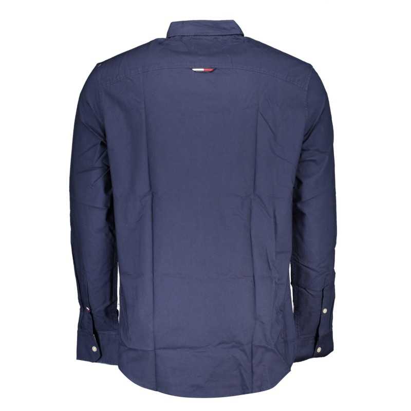 TOMMY HILFIGER CAMICIA MANICHE LUNGHE UOMO BLU