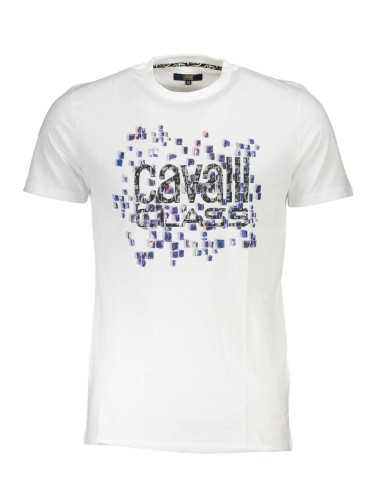 CAVALLI CLASS T-SHIRT MANICHE CORTE UOMO BIANCO