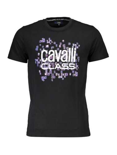 CAVALLI CLASS T-SHIRT MANICHE CORTE UOMO NERO