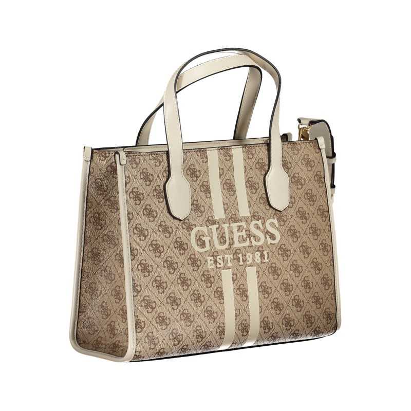 GUESS JEANS BORSA DONNA BEIGE