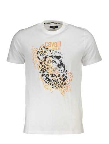 CAVALLI CLASS T-SHIRT MANICHE CORTE UOMO BIANCO