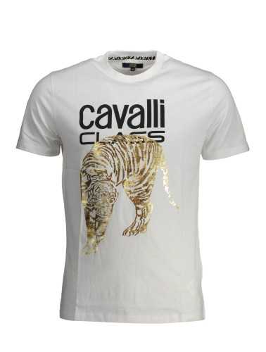 CAVALLI CLASS T-SHIRT MANICHE CORTE UOMO BIANCO