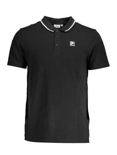 FILA POLO MANICHE CORTE UOMO NERO