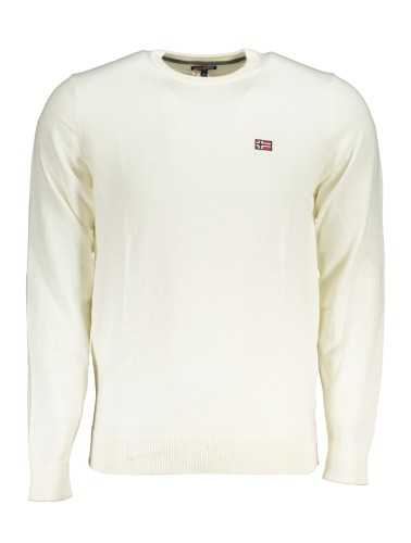 NORWAY 1963 MAGLIA UOMO BIANCO