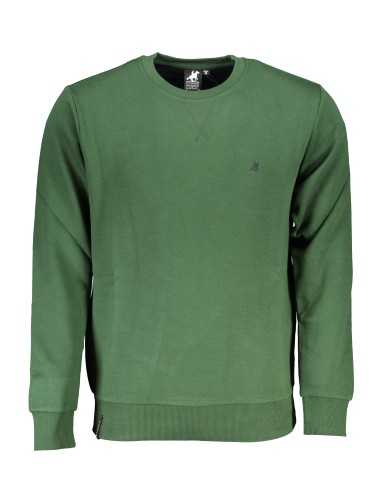 U.S. GRAND POLO FELPA SENZA ZIP UOMO VERDE