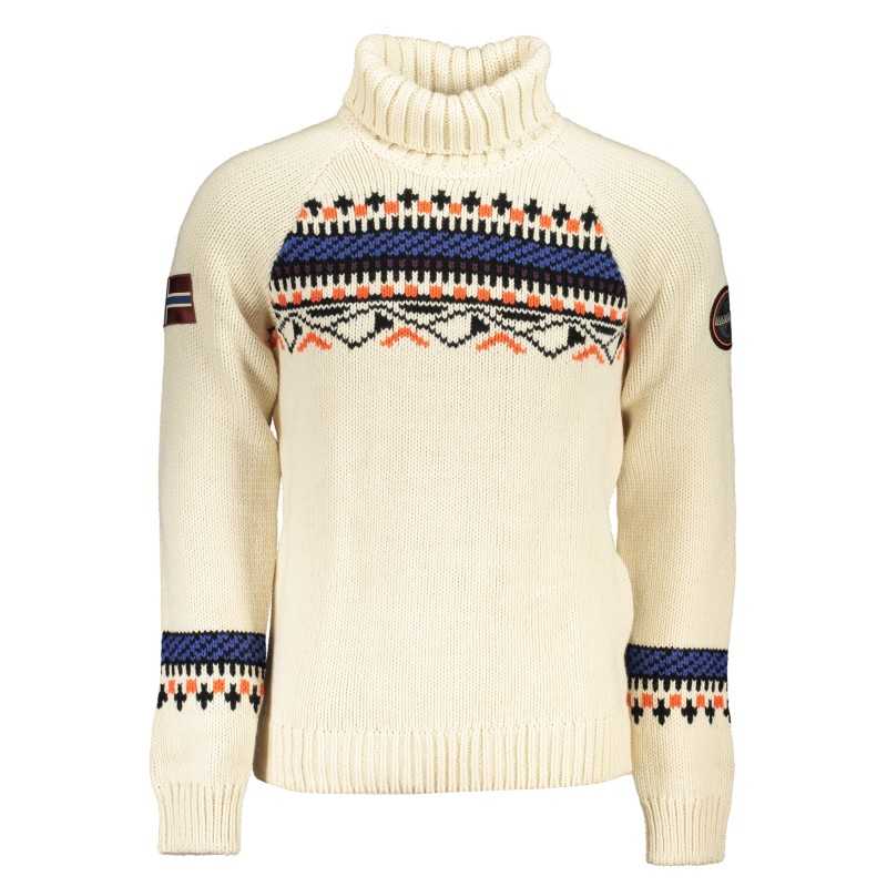 NAPAPIJRI MAGLIONE UOMO BEIGE