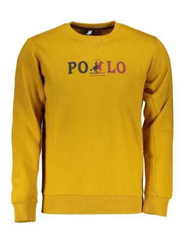 U.S. GRAND POLO FELPA SENZA ZIP UOMO GIALLO