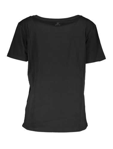 PATRIZIA PEPE T-SHIRT MANICHE CORTE DONNA NERO