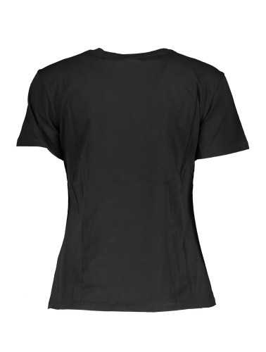 PATRIZIA PEPE T-SHIRT MANICHE CORTE DONNA NERO