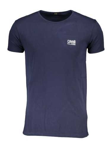 CAVALLI CLASS T-SHIRT MANICHE CORTE UOMO BLU