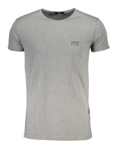 CAVALLI CLASS T-SHIRT MANICHE CORTE UOMO GRIGIO