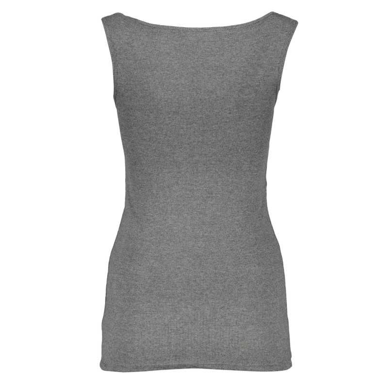 GUESS JEANS TANK TOP WOMAN GRAY