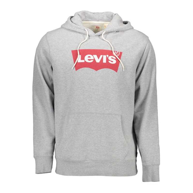 LEVI'S FELPA SENZA ZIP UOMO GRIGIO