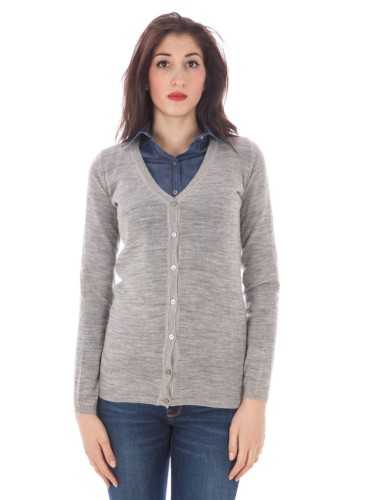 FRED PERRY CARDIGAN DONNA GRIGIO