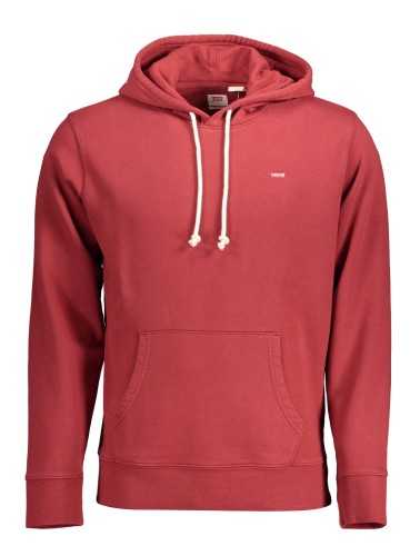 LEVI'S FELPA SENZA ZIP UOMO ROSSO