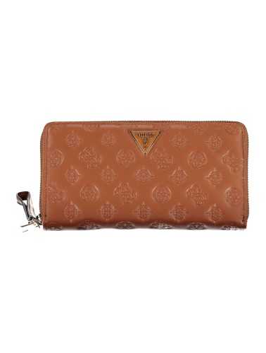 GUESS JEANS WALLET WOMAN BROWN