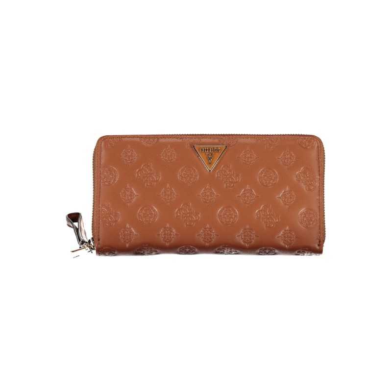 GUESS JEANS WALLET WOMAN BROWN