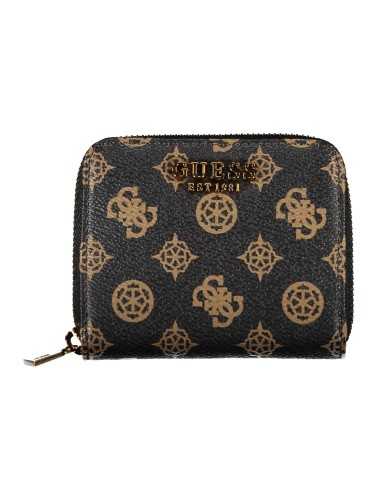 GUESS JEANS WALLET WOMAN BROWN