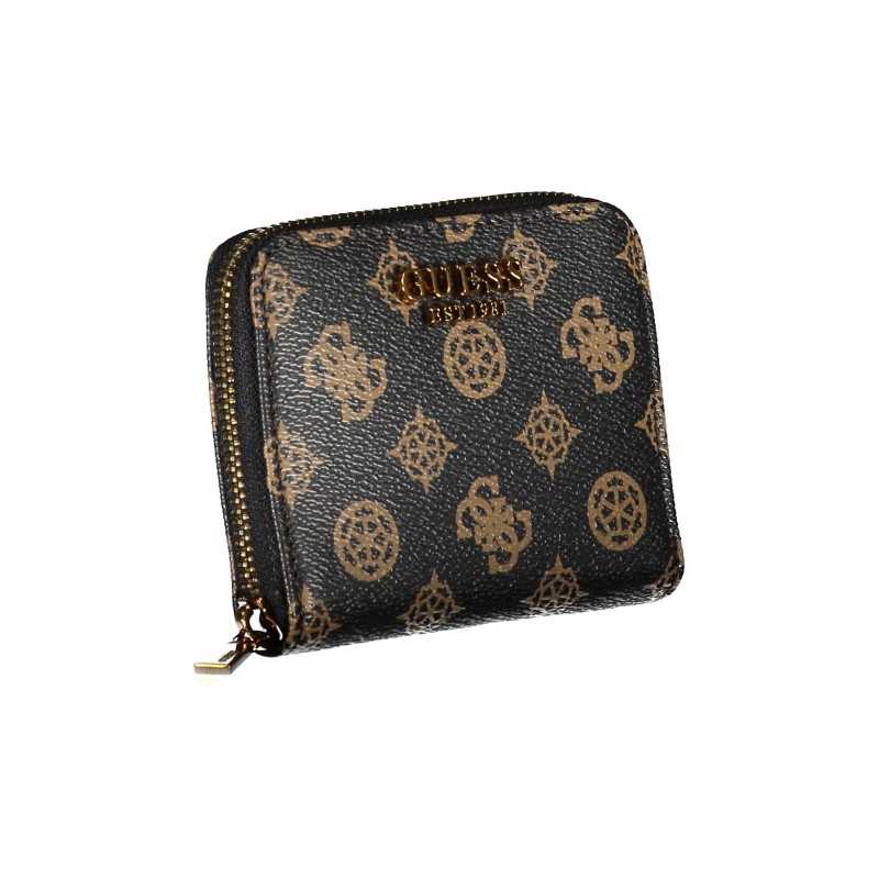 GUESS JEANS WALLET WOMAN BROWN