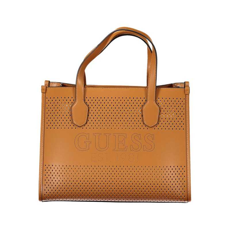 GUESS JEANS BORSA DONNA MARRONE