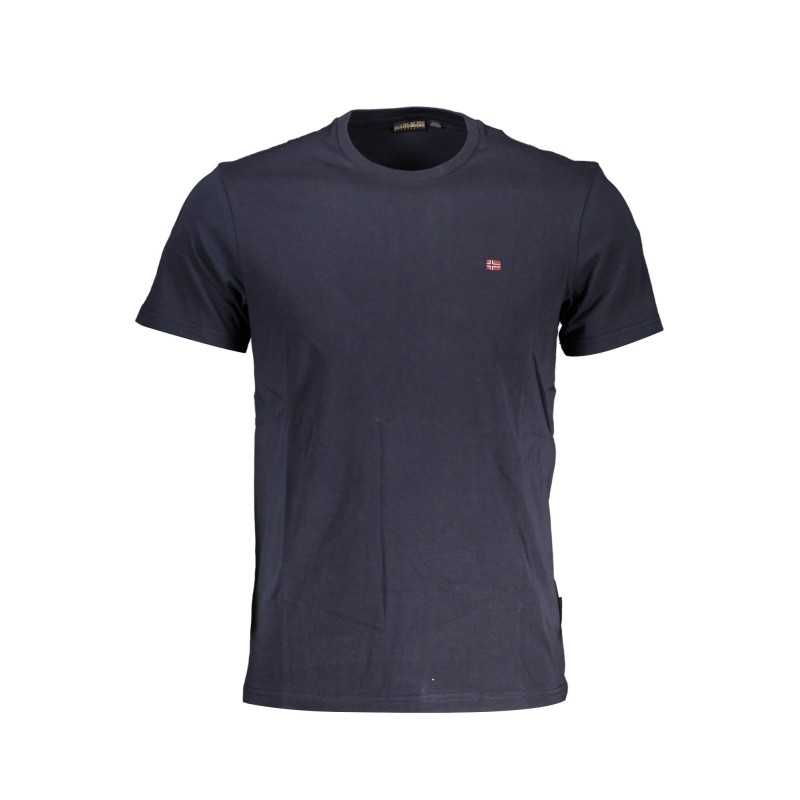 NAPAPIJRI MAN BLUE SHORT SLEEVE T-SHIRT