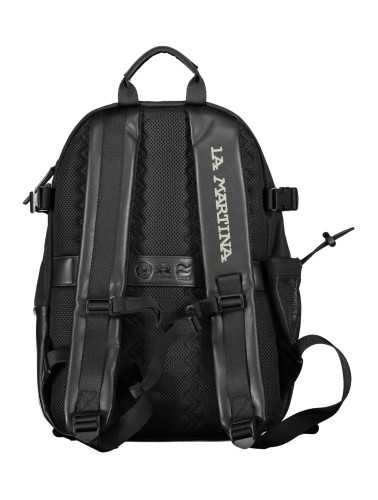 LA MARTINA BLACK MAN BACKPACK