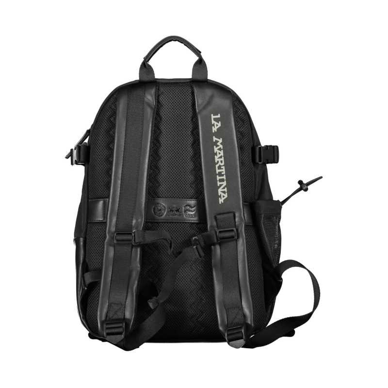 LA MARTINA BLACK MAN BACKPACK