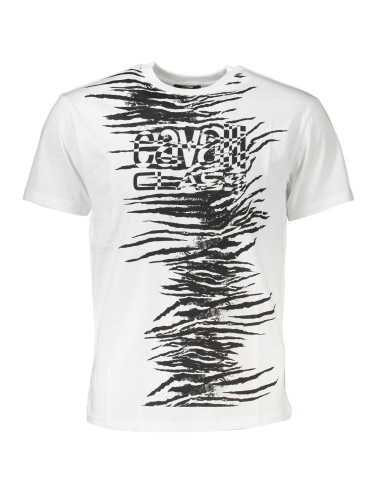 CAVALLI CLASS T-SHIRT MANICHE CORTE UOMO BIANCO