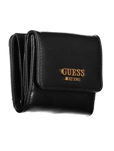 GUESS JEANS PORTAFOGLIO DONNA NERO