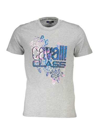 CAVALLI CLASS T-SHIRT MANICHE CORTE UOMO GRIGIO