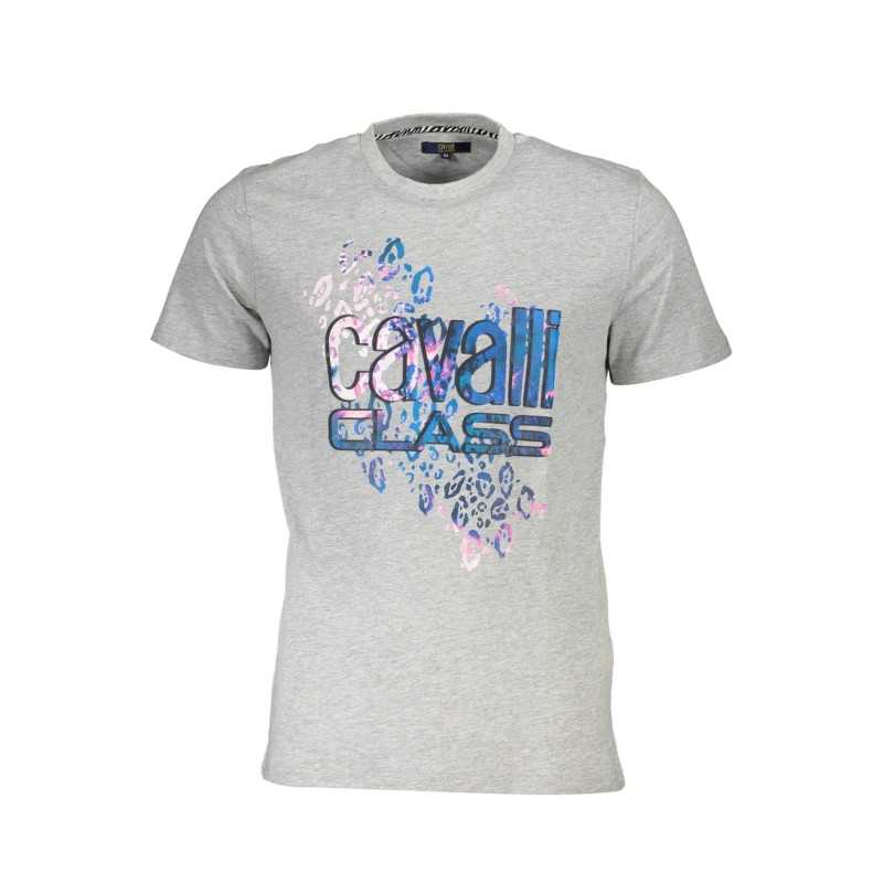 CAVALLI CLASS T-SHIRT MANICHE CORTE UOMO GRIGIO