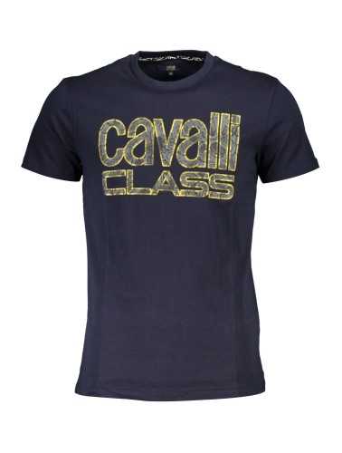 CAVALLI CLASS T-SHIRT MANICHE CORTE UOMO BLU