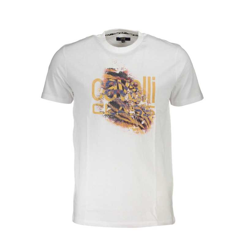 CAVALLI CLASS T-SHIRT MANICHE CORTE UOMO BIANCO