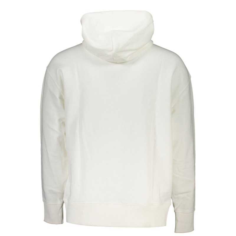 TOMMY HILFIGER MAN WHITE SWEATSHIRT WITHOUT ZIP