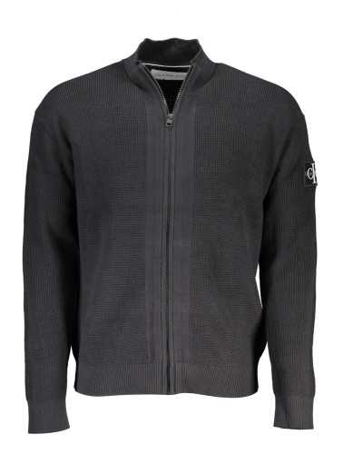 CALVIN KLEIN CARDIGAN MAN BLACK