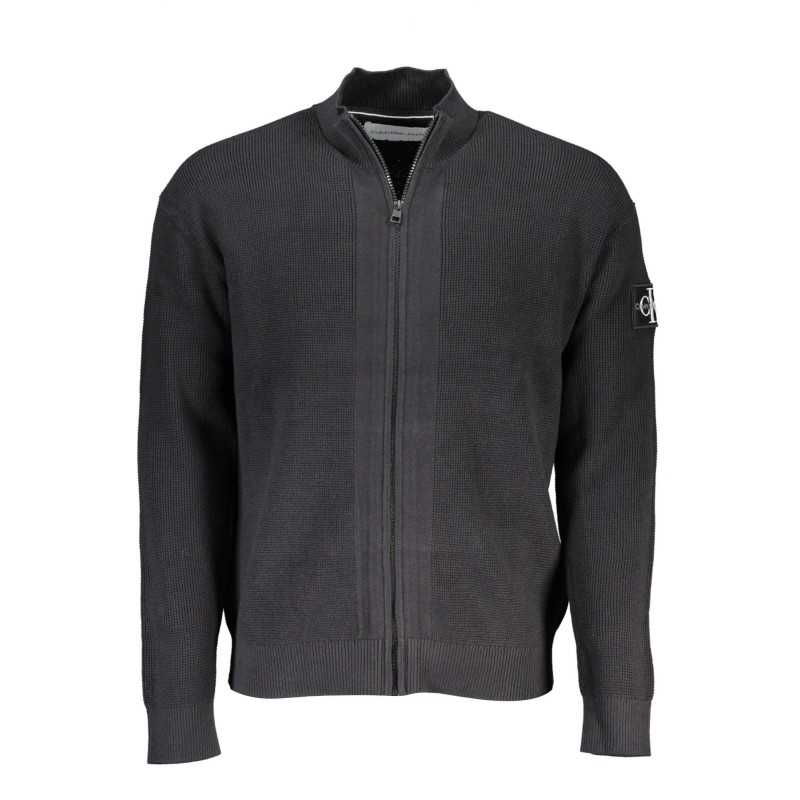 CALVIN KLEIN CARDIGAN MAN BLACK