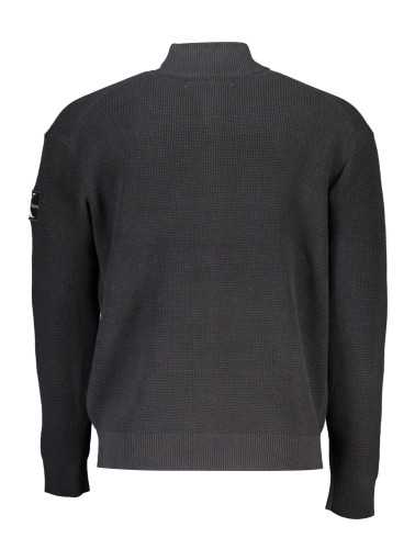 CALVIN KLEIN CARDIGAN MAN BLACK